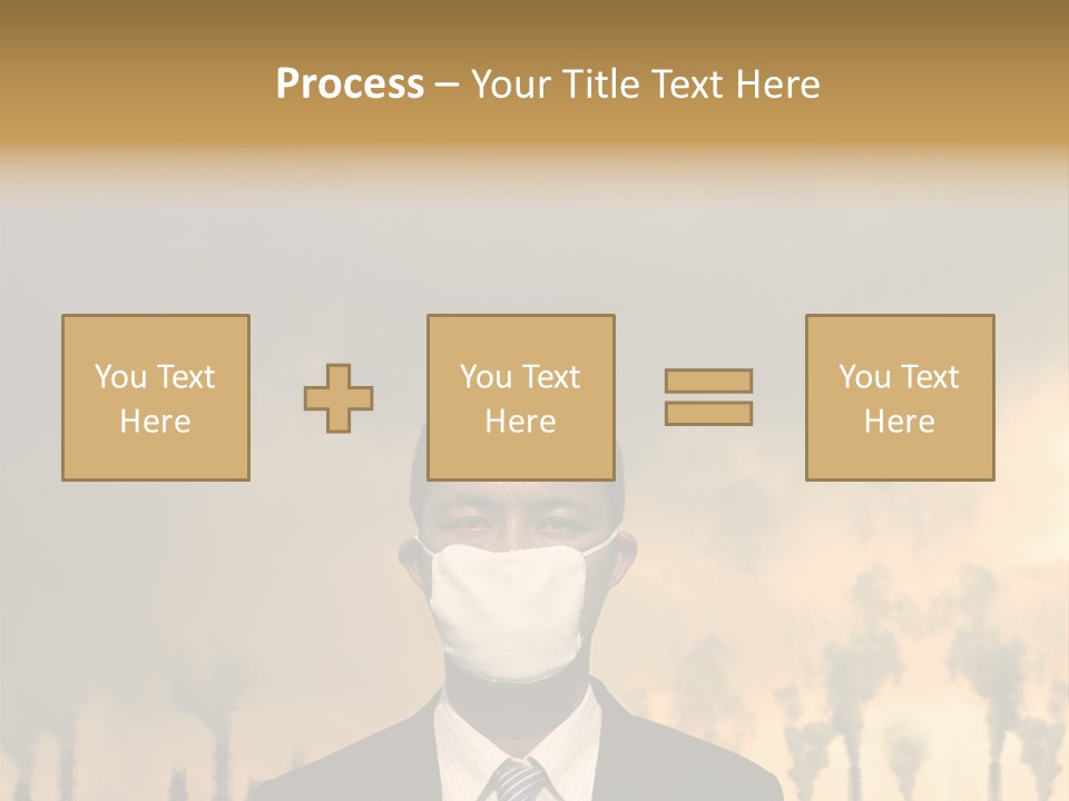 Cloud Chinese Chemical PowerPoint Template