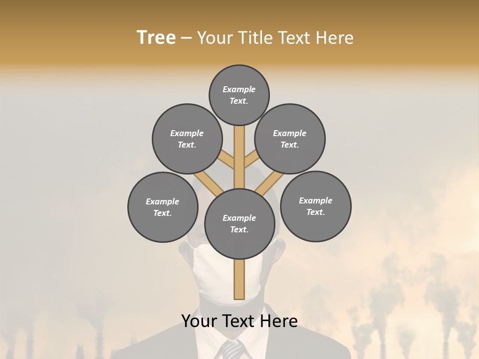 Cloud Chinese Chemical PowerPoint Template