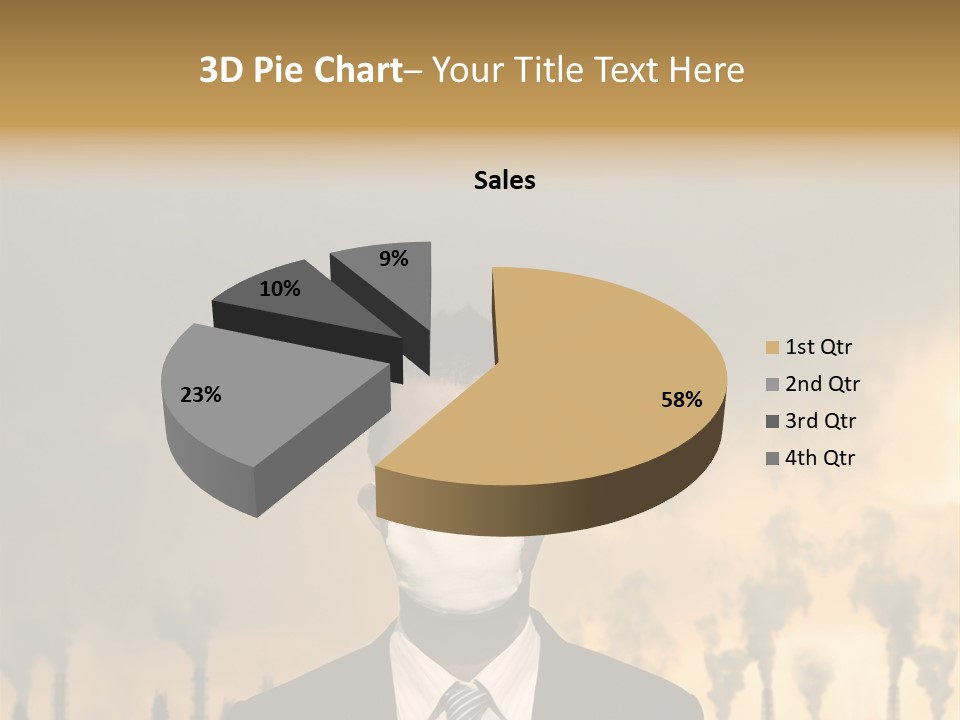 Cloud Chinese Chemical PowerPoint Template
