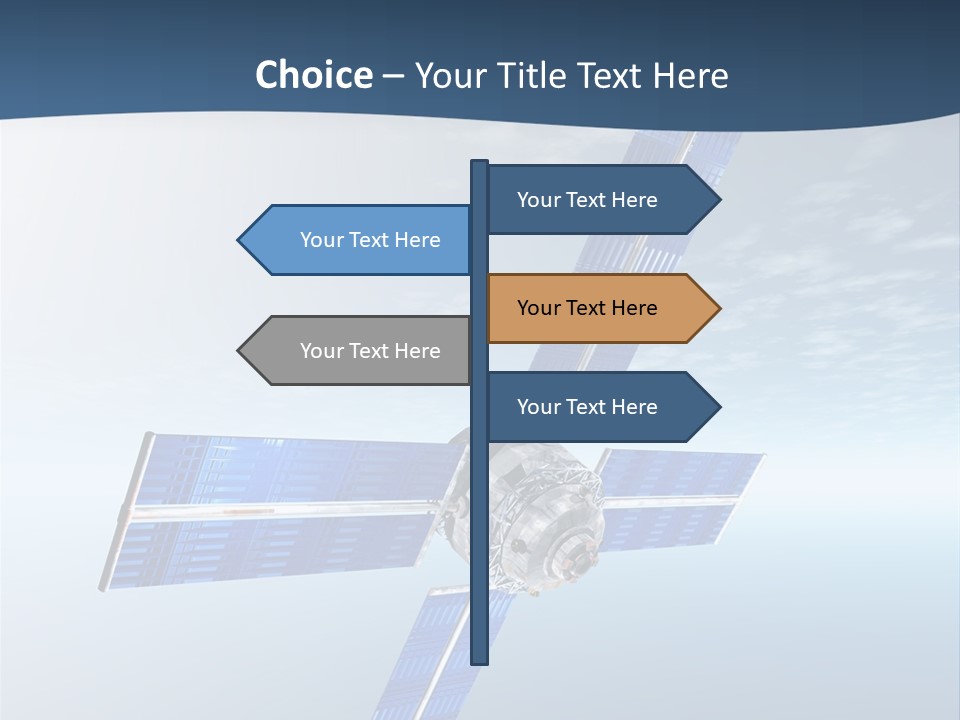 Wireless Technology Futuristic PowerPoint Template