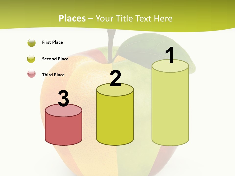 Fresh Snack Green PowerPoint Template