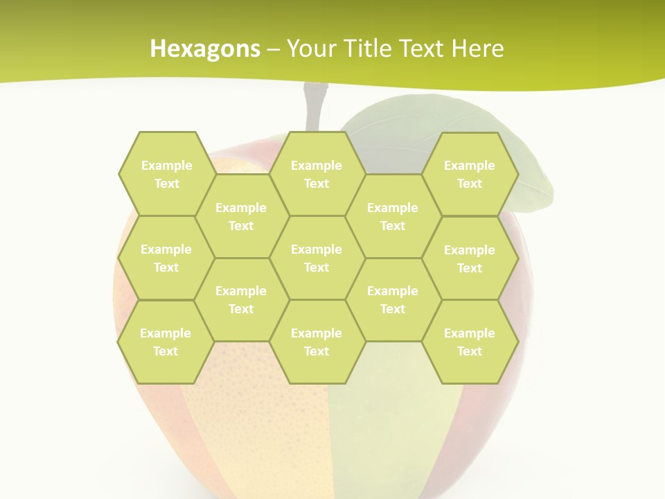 Fresh Snack Green PowerPoint Template