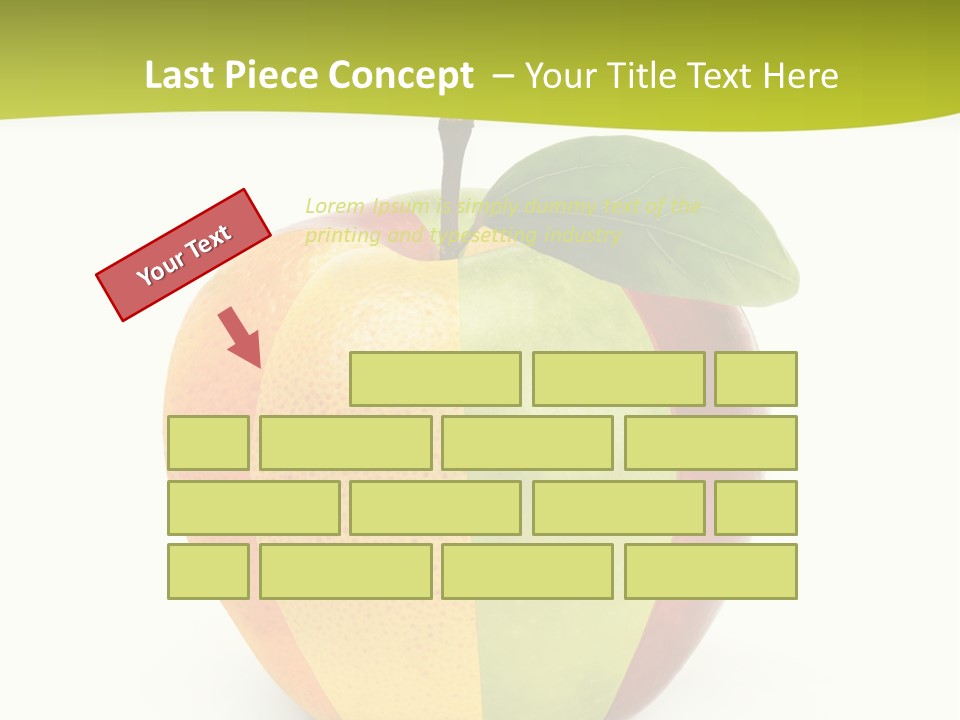 Fresh Snack Green PowerPoint Template