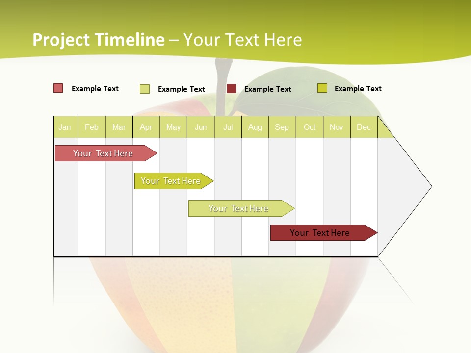 Fresh Snack Green PowerPoint Template