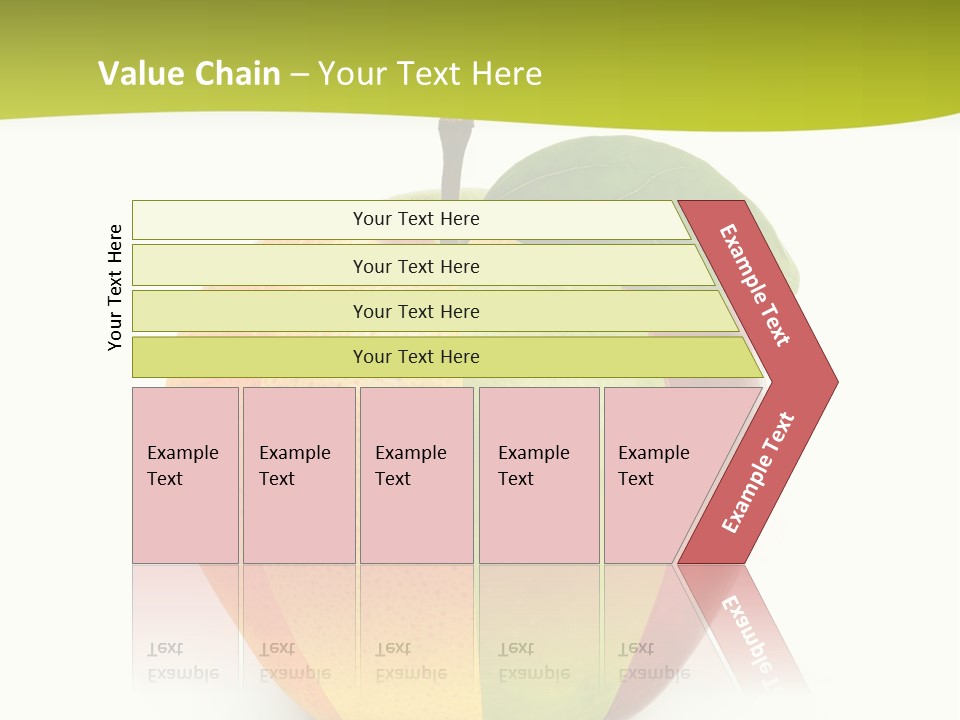 Fresh Snack Green PowerPoint Template