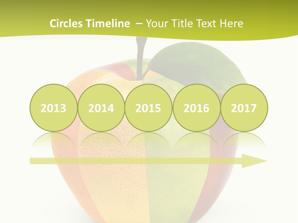 Fresh Snack Green PowerPoint Template