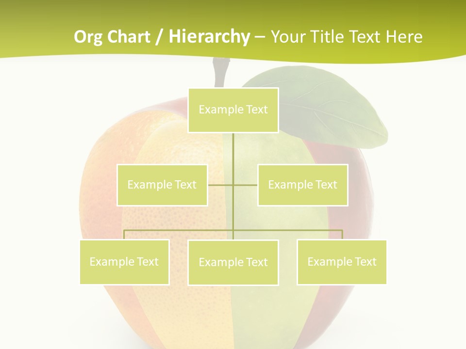 Fresh Snack Green PowerPoint Template