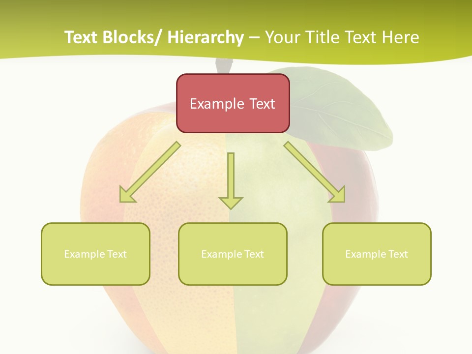 Fresh Snack Green PowerPoint Template