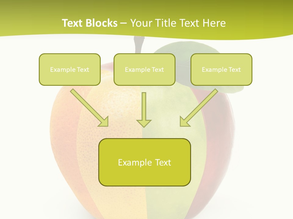 Fresh Snack Green PowerPoint Template
