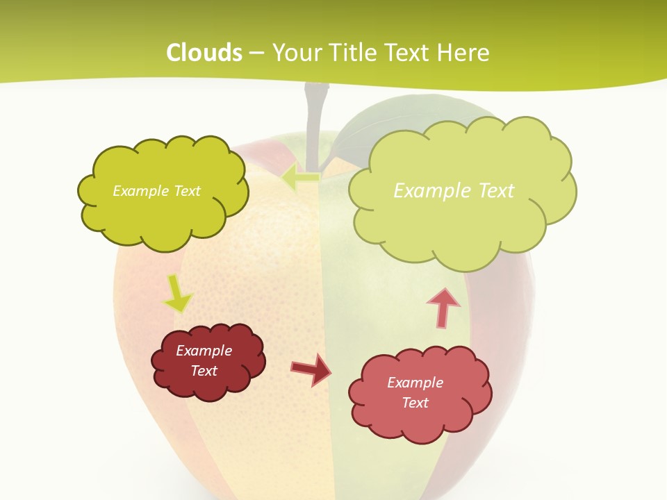 Fresh Snack Green PowerPoint Template