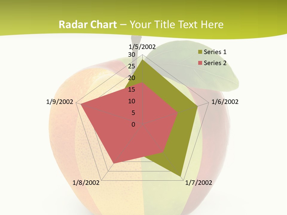 Fresh Snack Green PowerPoint Template