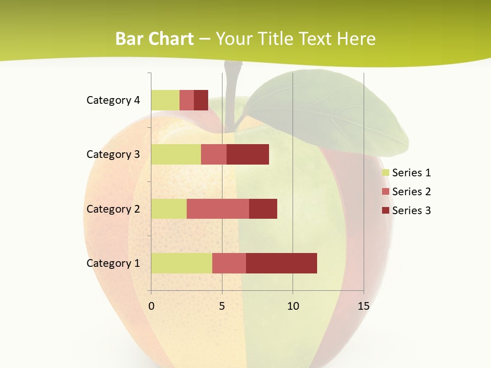 Fresh Snack Green PowerPoint Template