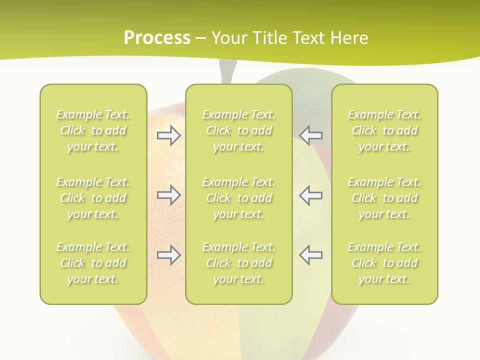 Fresh Snack Green PowerPoint Template