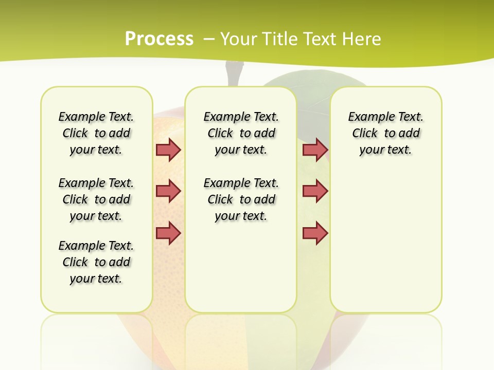 Fresh Snack Green PowerPoint Template