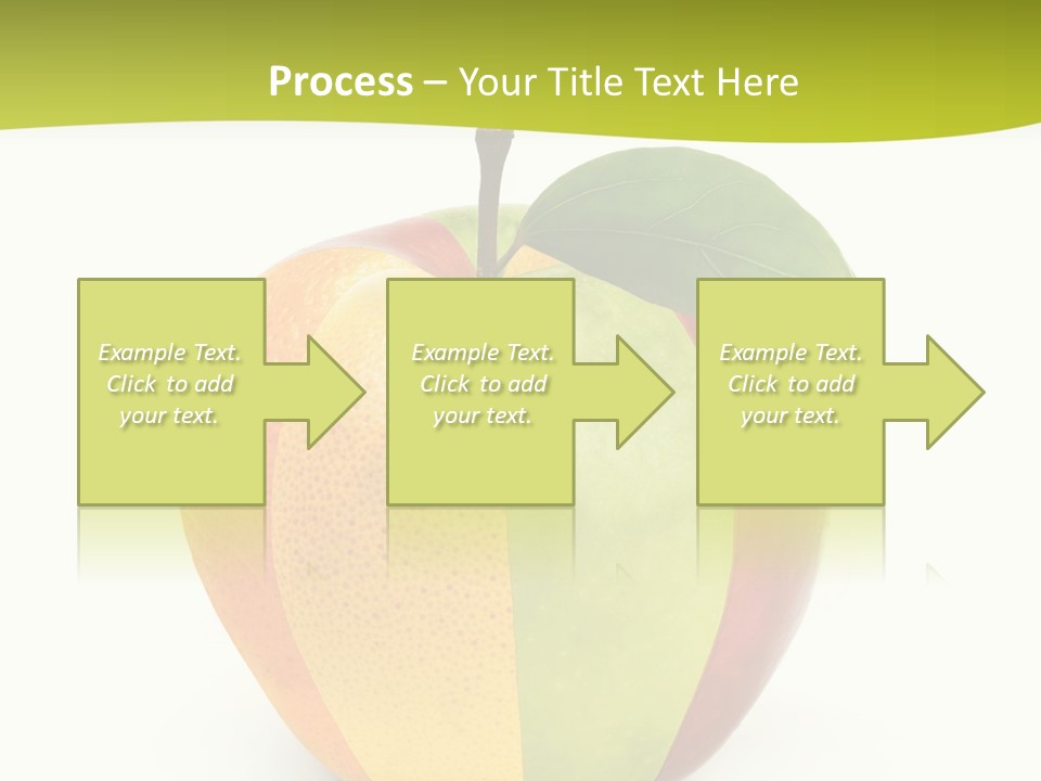 Fresh Snack Green PowerPoint Template