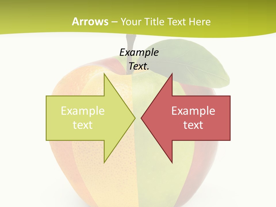 Fresh Snack Green PowerPoint Template