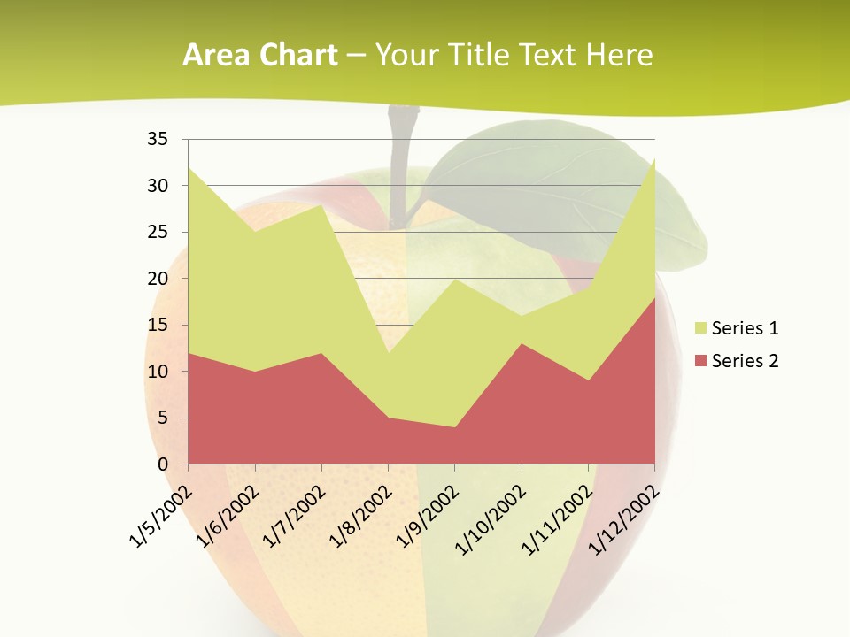 Fresh Snack Green PowerPoint Template