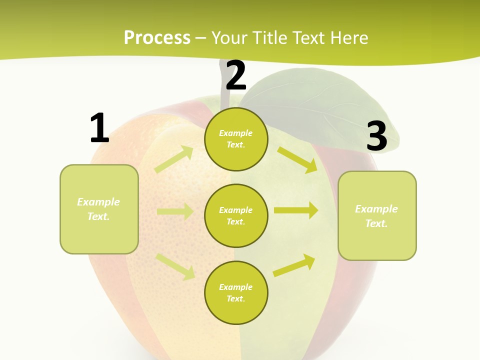 Fresh Snack Green PowerPoint Template