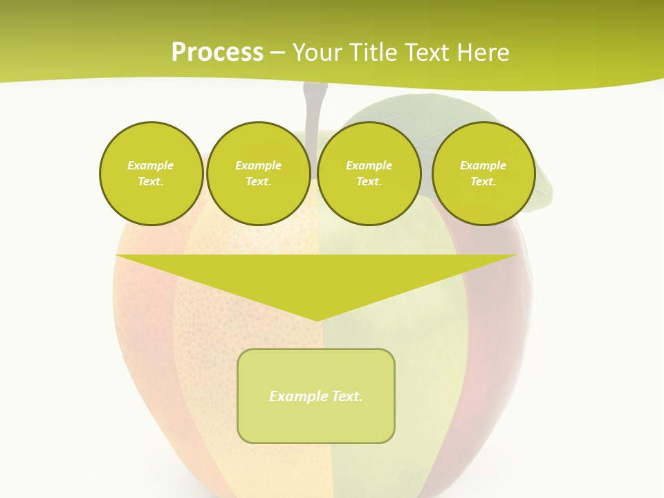 Fresh Snack Green PowerPoint Template