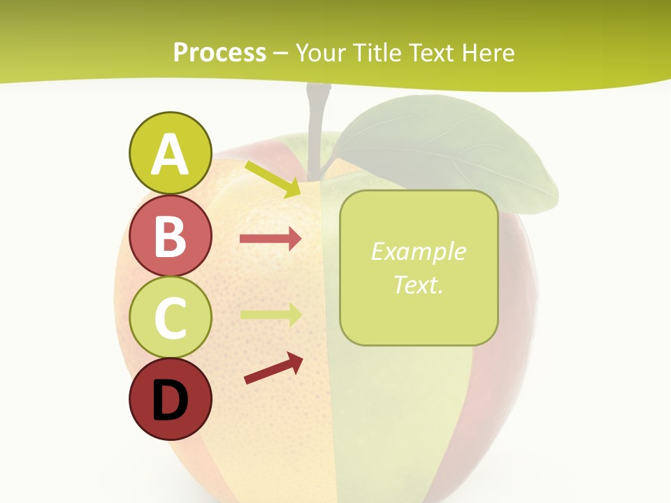 Fresh Snack Green PowerPoint Template