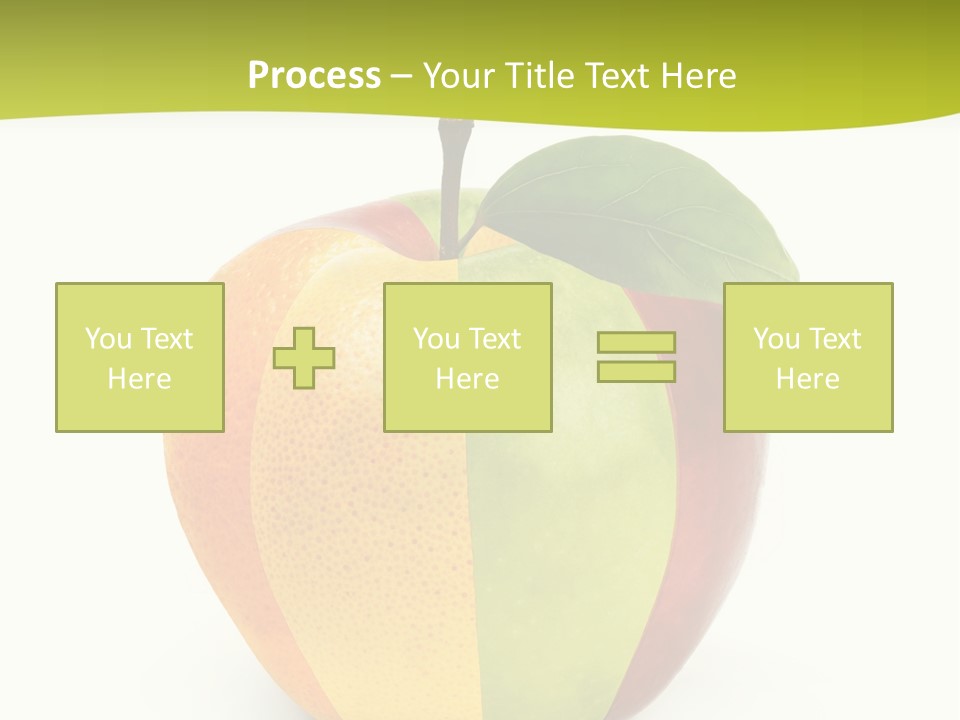Fresh Snack Green PowerPoint Template