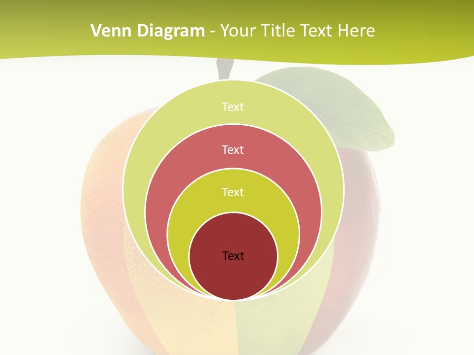 Fresh Snack Green PowerPoint Template