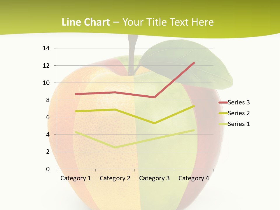 Fresh Snack Green PowerPoint Template
