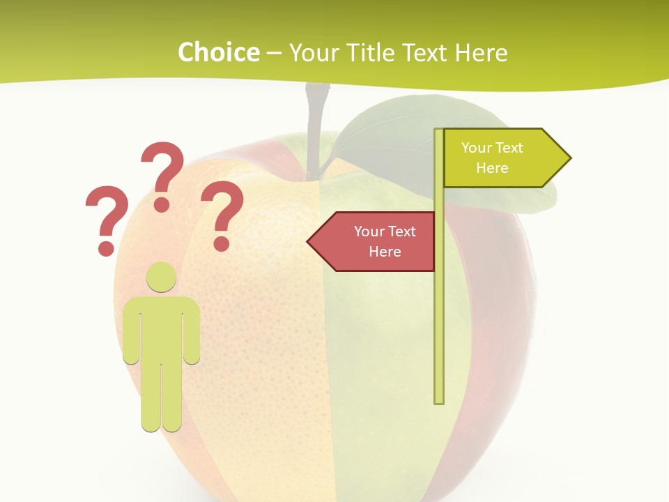 Fresh Snack Green PowerPoint Template