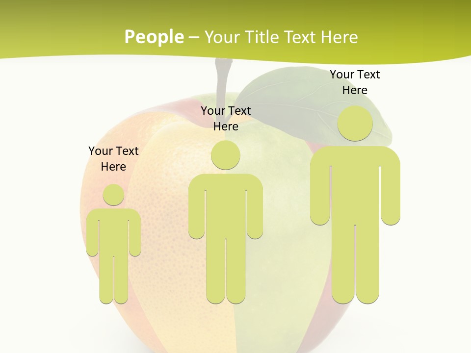 Fresh Snack Green PowerPoint Template