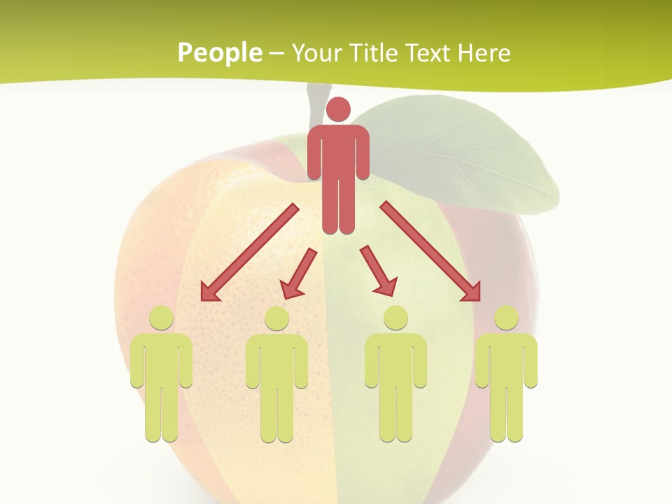 Fresh Snack Green PowerPoint Template