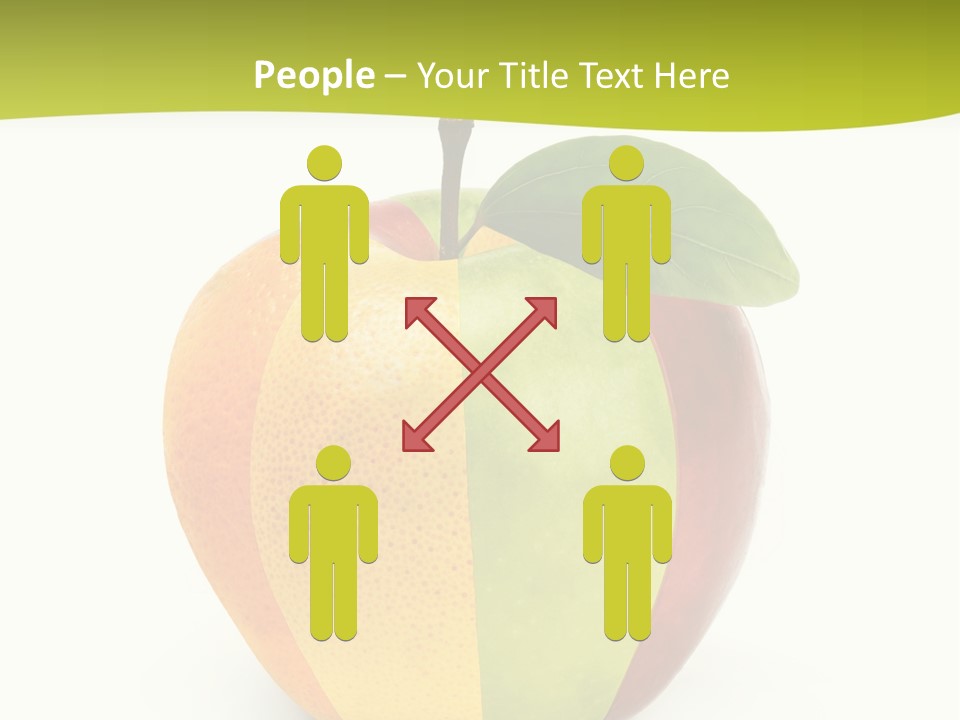 Fresh Snack Green PowerPoint Template