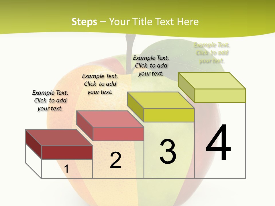 Fresh Snack Green PowerPoint Template