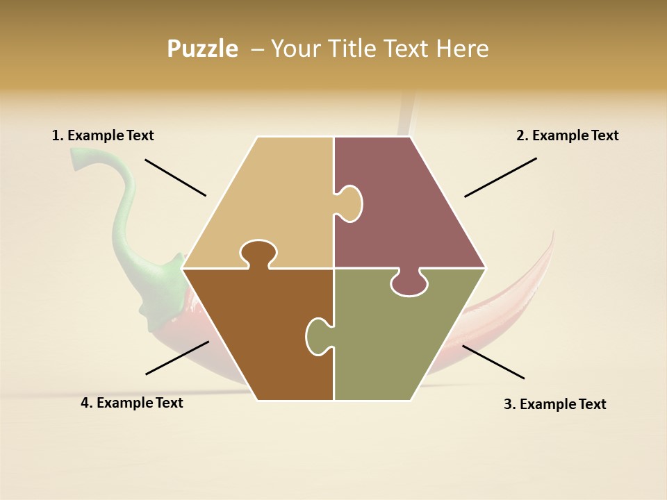 Spicy Chile Kitchen PowerPoint Template