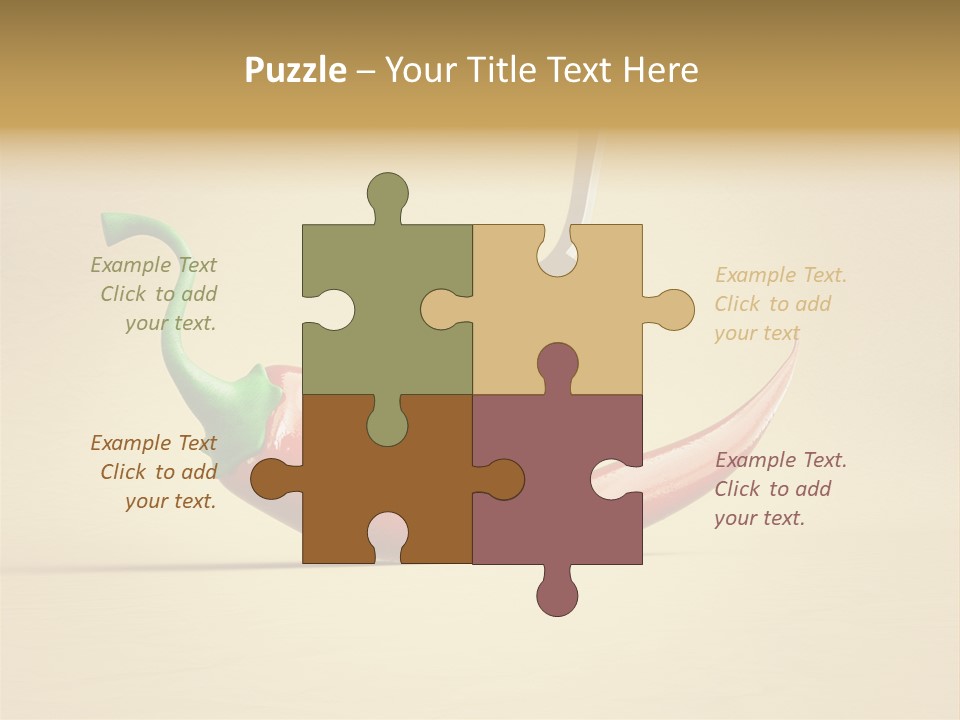 Spicy Chile Kitchen PowerPoint Template