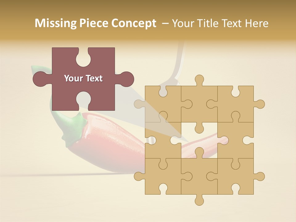 Spicy Chile Kitchen PowerPoint Template