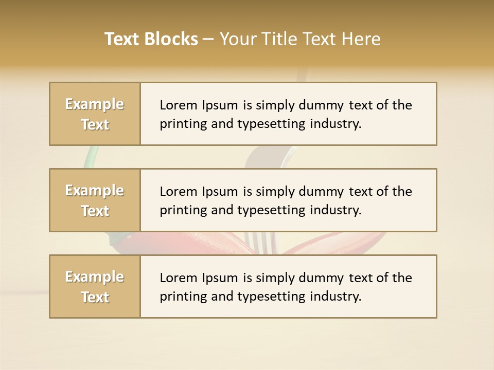 Spicy Chile Kitchen PowerPoint Template
