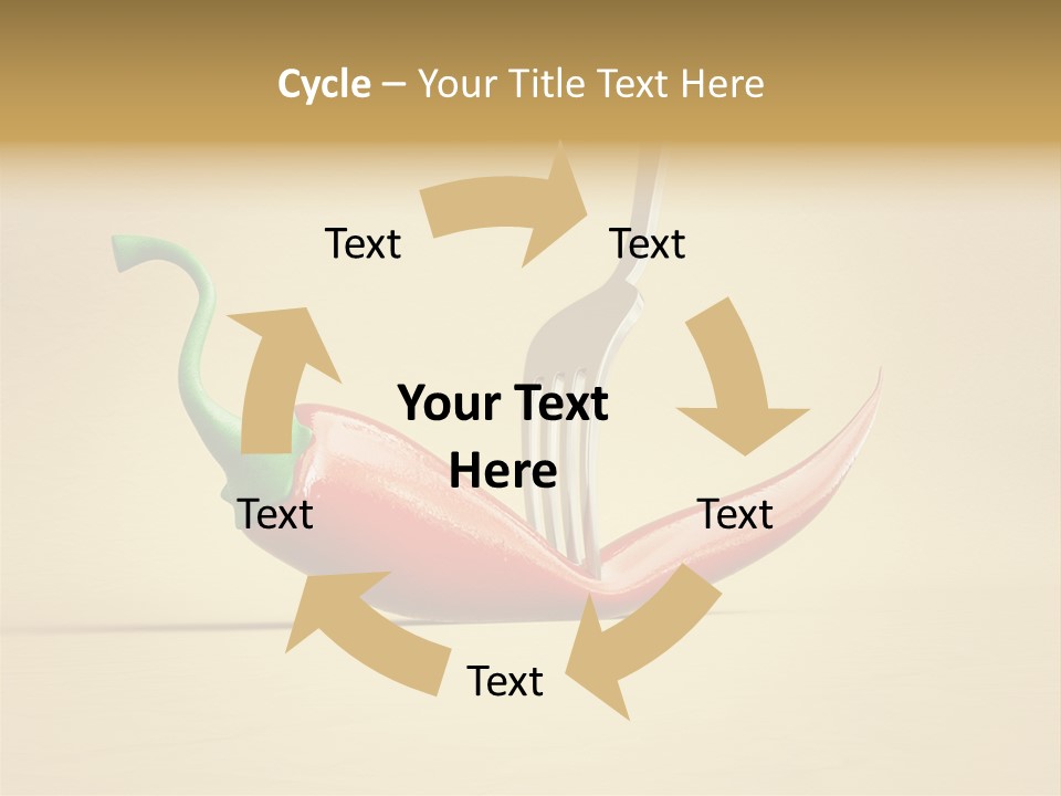 Spicy Chile Kitchen PowerPoint Template