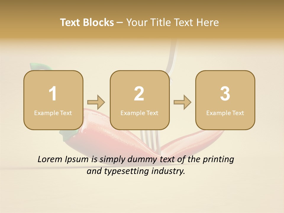 Spicy Chile Kitchen PowerPoint Template