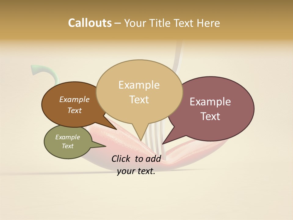 Spicy Chile Kitchen PowerPoint Template
