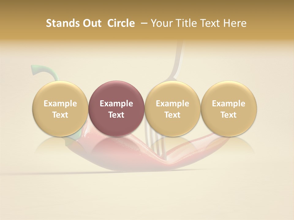 Spicy Chile Kitchen PowerPoint Template