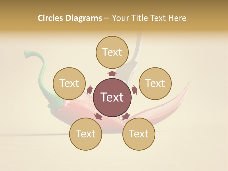 Spicy Chile Kitchen PowerPoint Template