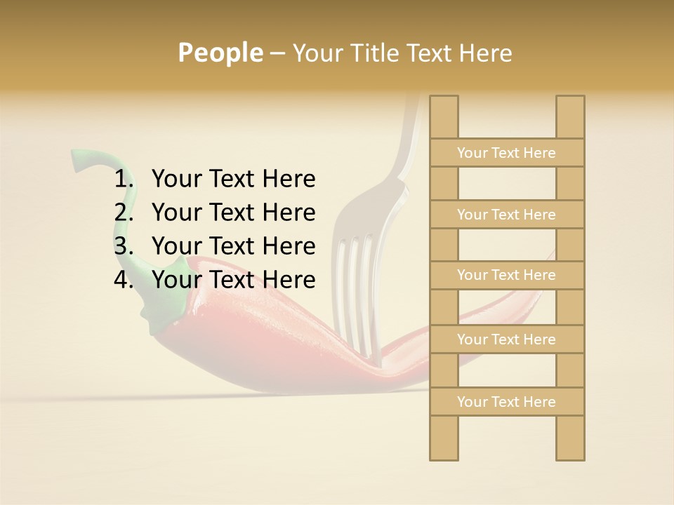 Spicy Chile Kitchen PowerPoint Template