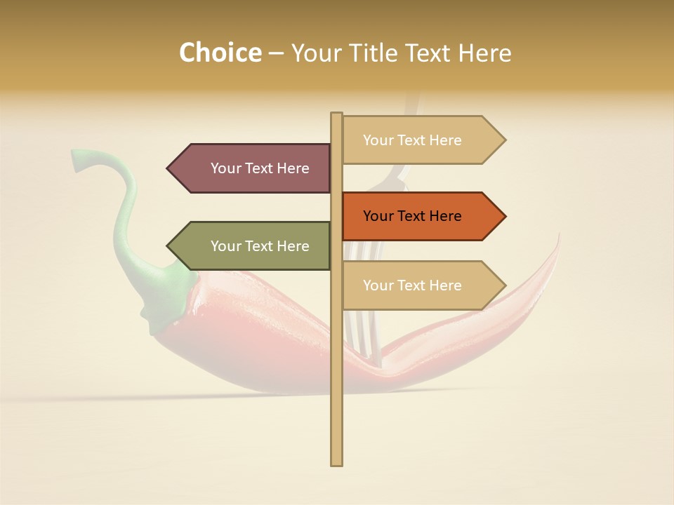 Spicy Chile Kitchen PowerPoint Template