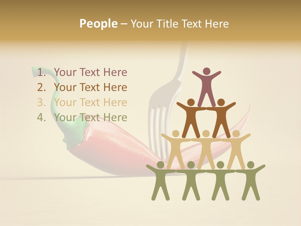 Spicy Chile Kitchen PowerPoint Template