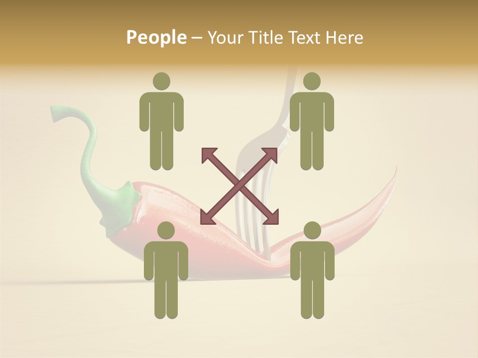 Spicy Chile Kitchen PowerPoint Template