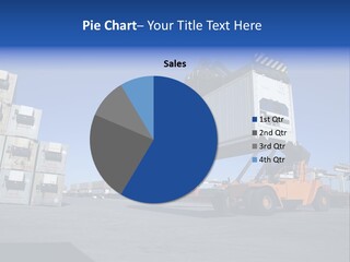 Container Stacked Mobile PowerPoint Template