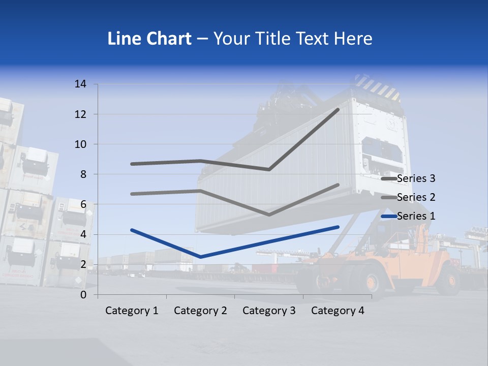 Container Stacked Mobile PowerPoint Template