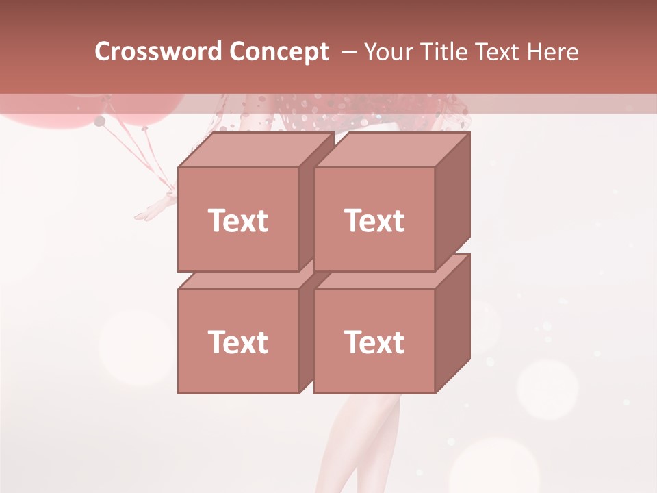 Blouse Fashion White PowerPoint Template