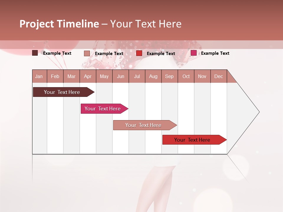 Blouse Fashion White PowerPoint Template