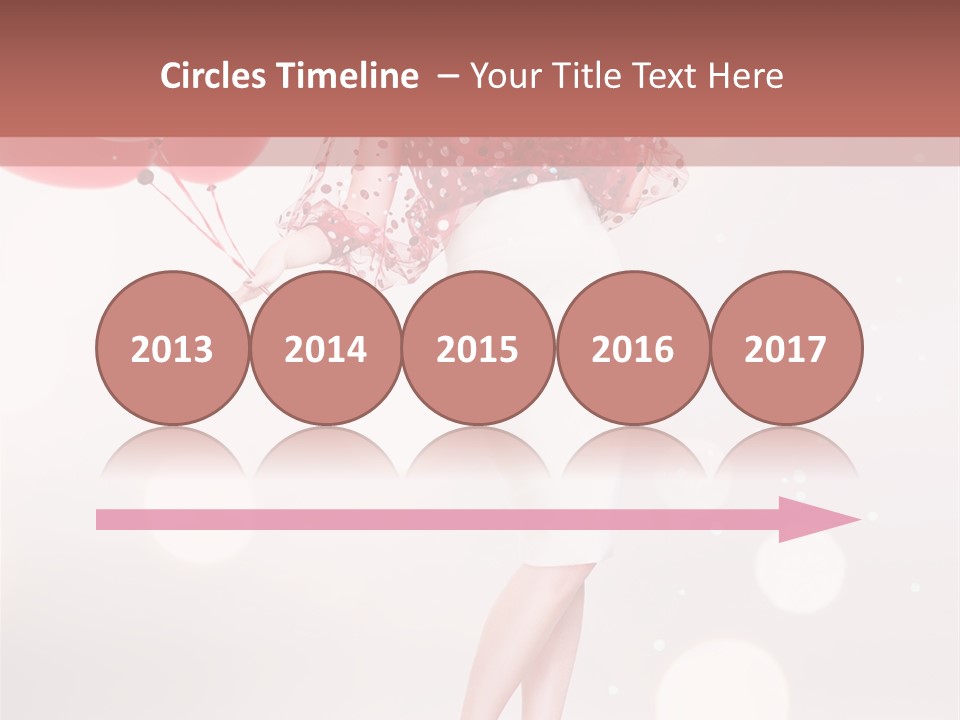 Blouse Fashion White PowerPoint Template